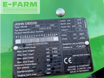 Lopbarības kombains John Deere 8500: foto 4 Lopbarības kombains John Deere 8500: foto 4