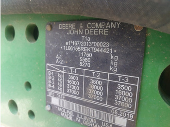 Traktors John Deere 6155R: foto 2
