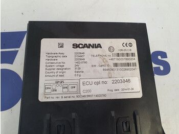 Elektroniskais vadības bloks (ECU) - Kravas automašīna Scania RTC control unit: foto 3