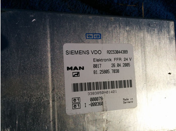 Elektroniskais vadības bloks (ECU) MAN