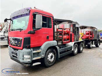 Kravas automašīna MAN TGS 26.480 6x4 Steel springs, Manuel, R Kolberg Bitumen heater: foto 3
