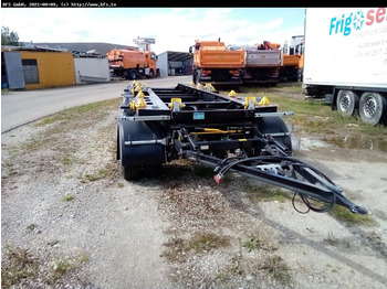 Multilift/ Būvgružu konteinera piekabe HÜFFERMANN