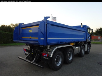 Kravas automašīna pašizgāzējs MAN TGS (TG3) 35.520 8x4 BB CH Bordmatik links, 3-Se: foto 2