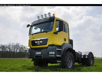 Vilcējs MAN TGS 18.400 4x4 BL Agrar-Truck: foto 1
