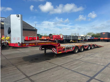 Puspiekabe zema profila platforma Faymonville F-S44-1AAA 4 AXLE, 2 STEERING AXLE, 7.9 METER EXTENADABLE DOUBLE RAMPS: foto 5