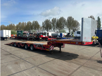 Puspiekabe zema profila platforma Faymonville F-S44-1AAA 4 AXLE, 2 STEERING AXLE, 7.9 METER EXTENADABLE DOUBLE RAMPS: foto 3