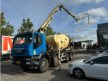 Betona sūknis ar mikseri IVECO EuroTrakker