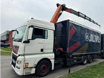Kravas auto ar manipulatoru MAN TGX 26.480