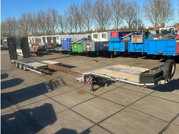 Puspiekabe zema profila platforma NOOTEBOOM