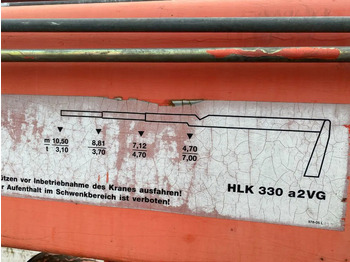 Bortu puspiekabe/ Platforma Orthaus 2 ASSIGE STEERING AXEL MKG HLK 330 VG CRANE: foto 4