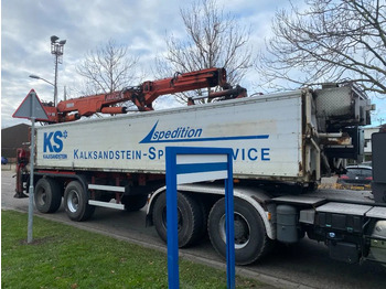 Bortu puspiekabe/ Platforma Orthaus 2 ASSIGE STEERING AXEL MKG HLK 330 VG CRANE: foto 5