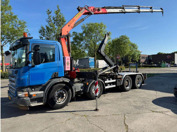 Kravas auto ar manipulatoru SCANIA P 380
