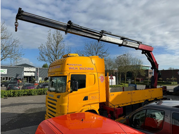 Bortu kravas automašīna/ Platforma, Kravas auto ar manipulatoru Scania R500 V8 6X2 EURO 5 + HIAB 377EP-4XS + REMOTE CONTROL + RETARDER: foto 3