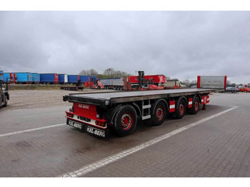 Bortu puspiekabe/ Platforma KEL-BERG Flatbed/Flachbettauflieger/Ladtrailer: foto 3