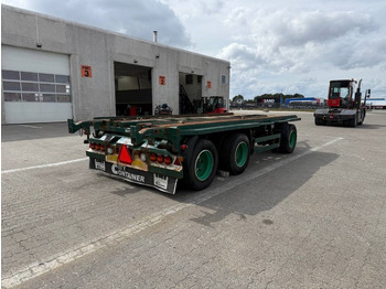 Piekabe noņemamā virsbūve/ Konteineru vedējs KEL-BERG Transfer trailer / Abrollanhänger / overførings: foto 3