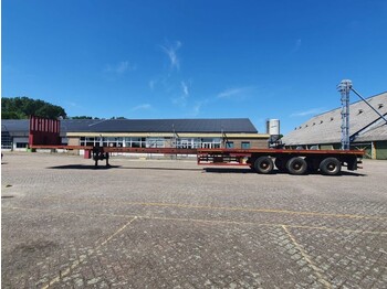 Bortu puspiekabe/ Platforma Nooteboom OVB-42 VV Extendable 20M Steering platform: foto 3