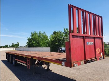 Bortu puspiekabe/ Platforma Nooteboom OVB-42 VV Extendable 20M Steering platform: foto 5