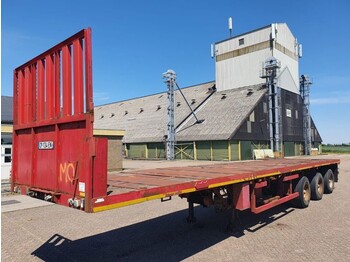 Bortu puspiekabe/ Platforma Nooteboom OVB-42 VV Extendable 20M Steering platform: foto 2