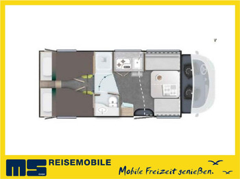 Daļēji integrētais kemperis CHAUSSON