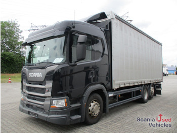 Kravas automašīna ar tentu SCANIA G 450