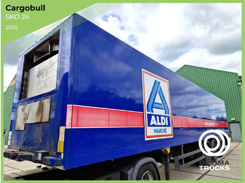 Puspiekabe slēgtā virsbūve SCHMITZ SKO