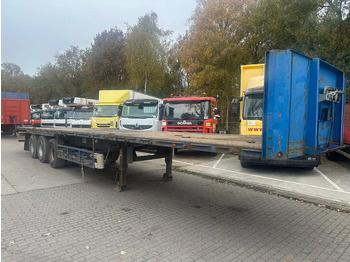 Bortu puspiekabe/ Platforma VAN HOOL