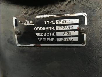 Aizmugurējā ass DAF
