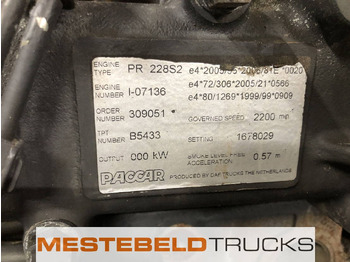 Dzinējs - Kravas automašīna DAF Motor PR 228 S2: foto 5
