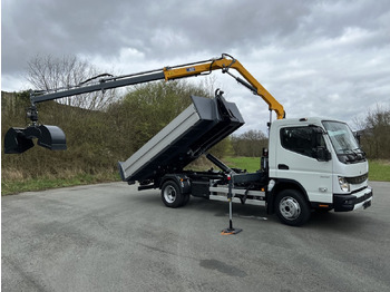 Jaunā Pacēlājs ar āķi, Kravas auto ar manipulatoru FUSO FUSO 9C18 City Abrollkipper + Ladekran m.Greifer: foto 4