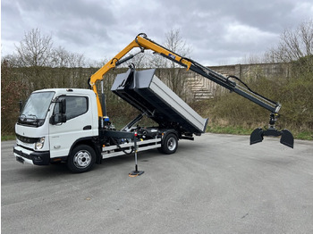 Jaunā Pacēlājs ar āķi, Kravas auto ar manipulatoru FUSO FUSO 9C18 City Abrollkipper + Ladekran m.Greifer: foto 2