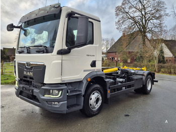 Jaunā Pacēlājs ar āķi MAN TGM 15.290 BL Abrollkipper PowerMatic Standheiz.: foto 3