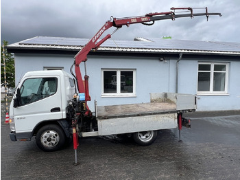 Pacēlājs ar āķi, Kravas auto ar manipulatoru MITSUBISHI Canter 5S13 m. Ladekran Ferrari 530 3xhydr1xmech: foto 2
