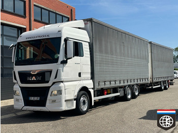Kravas automašīna ar tentu MAN TGX 26.480