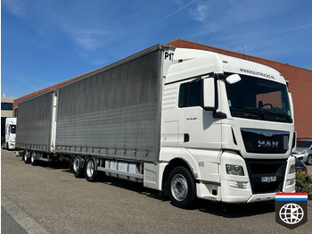Kravas automašīna ar tentu MAN TGX 26.480 RETARDER - NIGHT A/C - 130M3: foto 4