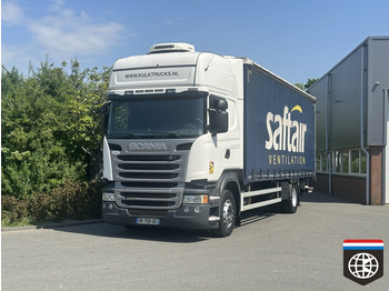 Kravas automašīna ar tentu SCANIA R 410