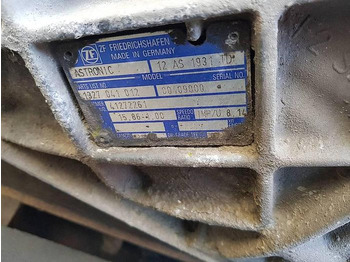 Rezerves daļa Transmission Astronic 12AS 1931 TD: foto 2