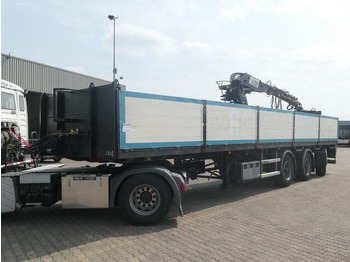 Bortu puspiekabe/ Platforma Floor FLO-17-30K1, Rollkran Kennis, Hatz-Motor,Gelenkt: foto 2