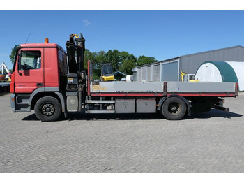 Bortu kravas automašīna/ Platforma, Kravas auto ar manipulatoru Mercedes-Benz 1844 L Actros 4x2, Hiab 144E-3, Funk, Voll-Luft: foto 2