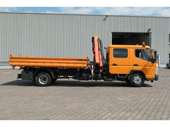 Jaunā Komercauto pašizgāzējs, Kravas-pasažieru furgons Mitsubishi Fuso Canter 7C18D, Palfinger PK 7001-KA, DOKA: foto 2