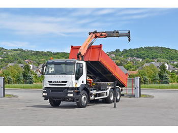 Iveco TRAKKER 360 * Kipper 5,60m* KRAN /FUNK * 6x4  līzingu Iveco TRAKKER 360 * Kipper 5,60m* KRAN /FUNK * 6x4: foto 2