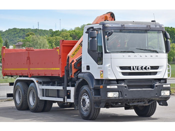 Iveco TRAKKER 360 * Kipper 5,60m* KRAN /FUNK * 6x4  līzingu Iveco TRAKKER 360 * Kipper 5,60m* KRAN /FUNK * 6x4: foto 3