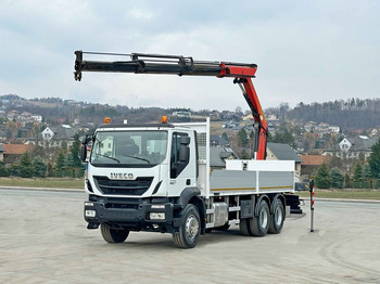 Iveco TRAKKER 360 * PRITSCHE 6,80* PK 16002 B+FUNK*6x4  līzingu Iveco TRAKKER 360 * PRITSCHE 6,80* PK 16002 B+FUNK*6x4: foto 2