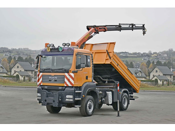 Kravas automašīna pašizgāzējs, Kravas auto ar manipulatoru MAN TGA 18.360 * PK 10501 + FUNK *4x4 MAN TGA 18.360 * PK 10501 + FUNK *4x4: foto 2
