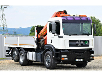 Kravas auto ar manipulatoru MAN TGA 26.430