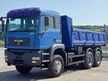 Kravas automašīna pašizgāzējs, Kravas auto ar manipulatoru MAN TGA 33.350 * BORDMATIC  *6x4 * TOPZUSTAND: foto 5