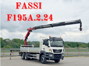 Kravas auto ar manipulatoru MAN TGS 26.360