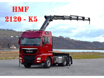 Kravas auto ar manipulatoru MAN TGX 28.480
