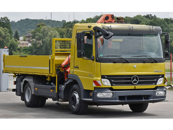 Kravas auto ar manipulatoru, Kravas automašīna pašizgāzējs Mercedes-Benz ATEGO 818 * KIPPER 4,05m + PK 6501A * TOP: foto 3