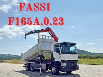Kravas auto ar manipulatoru RENAULT C 430