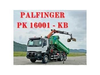 Kravas auto ar manipulatoru RENAULT C 430